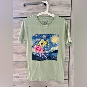 Mens, Sponge Bob Shirt, Funny, Playful. Size Small